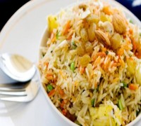 Veg Briyani Rice Only Veg Briyani Rice Only